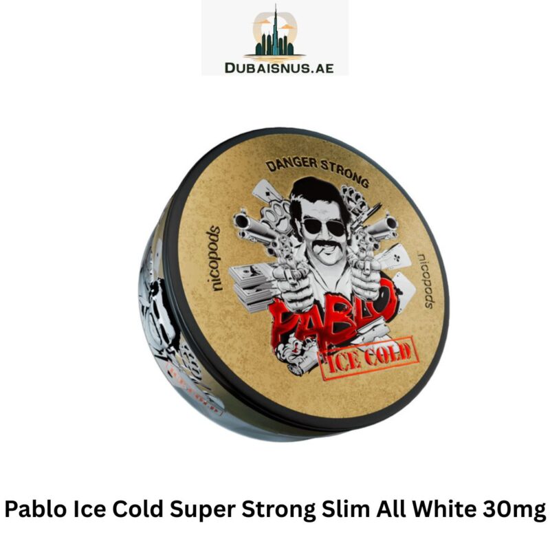Pablo Ice Cold Super Strong Slim All White 30mg