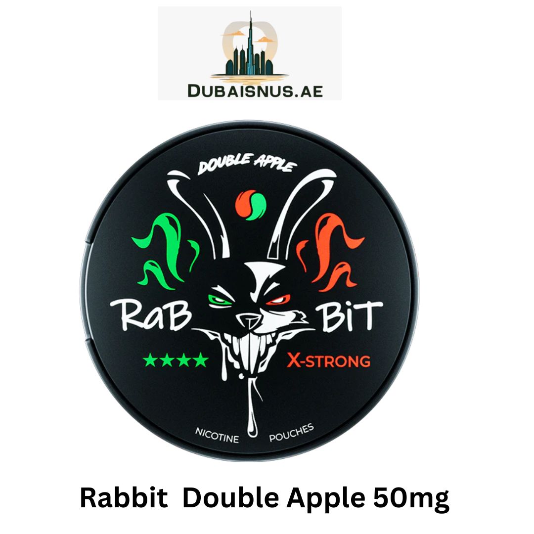 Rabbit Double Apple 50mg Nicotine Pouches Rabbit Double Apple 50mg