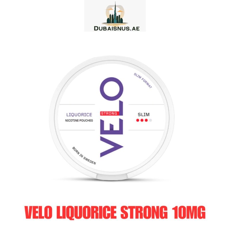 VELO Liquorice Strong 10MG