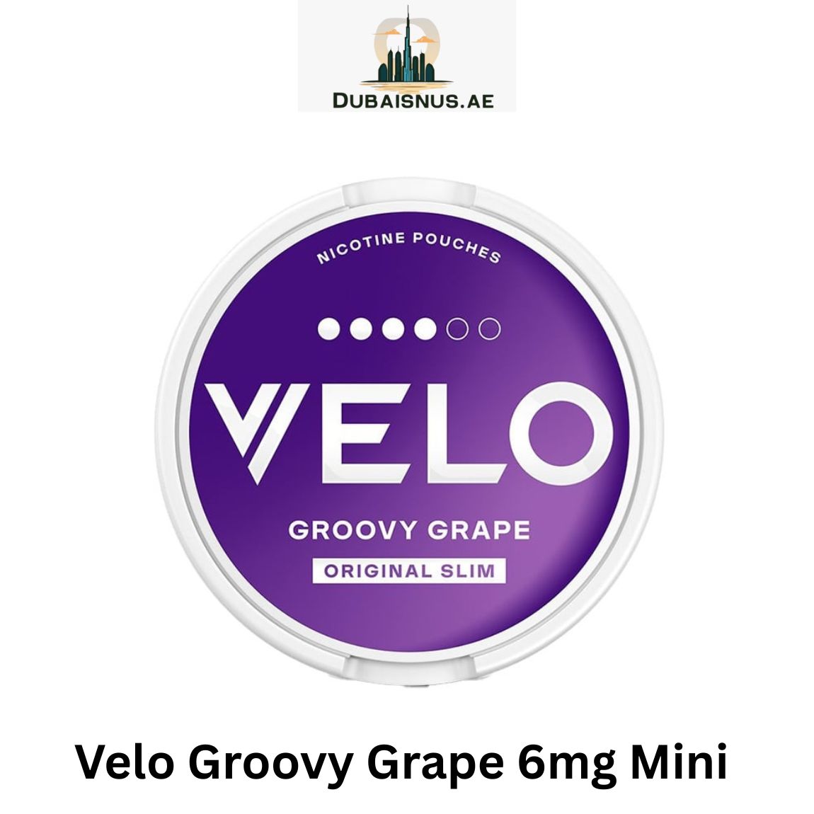 Velo Groovy Grape Mini 6mg Dubai Velo Groovy Grape Mini 6mg