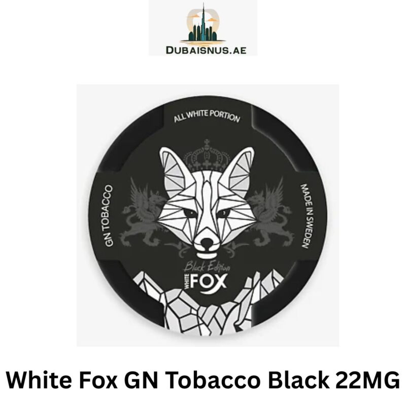 White Fox GN Tobacco Black 22MG